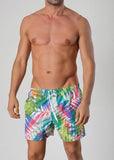 pantaloni scurti pentru inot model Tropical Vibe