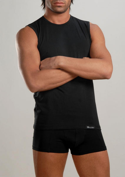 Tricou barbati fara maneci model b24