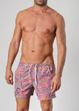 pantaloni scurti pentru inot model Tropical Vibe